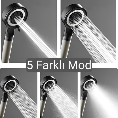 5 FONKSİYONLU FİLTRELİ JET DUŞ BAŞLIĞI