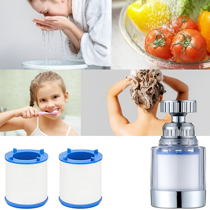 PureStream Filtreli 360° Döner Musluk Başlığı